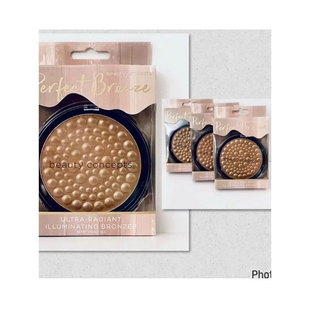 NWT 3 Beauty Concepts Ultra radiant illuminating Perfect Bronze x a Radiant Glow